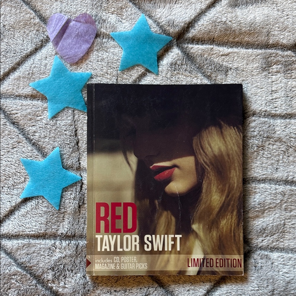 Taylor Swift Red Zine Magazine Album Book RARE